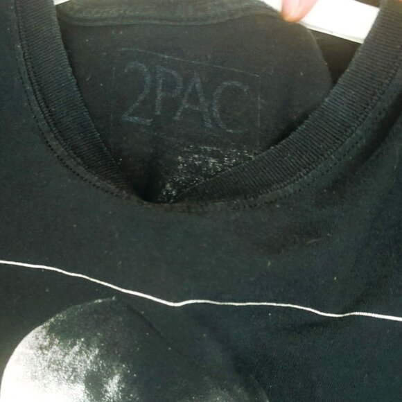 2Pac Tupac Shakur Memorial Praying 71 Mens XL T-Shirt Short Sleeve Rap Hip Hop - Picture 3 of 4